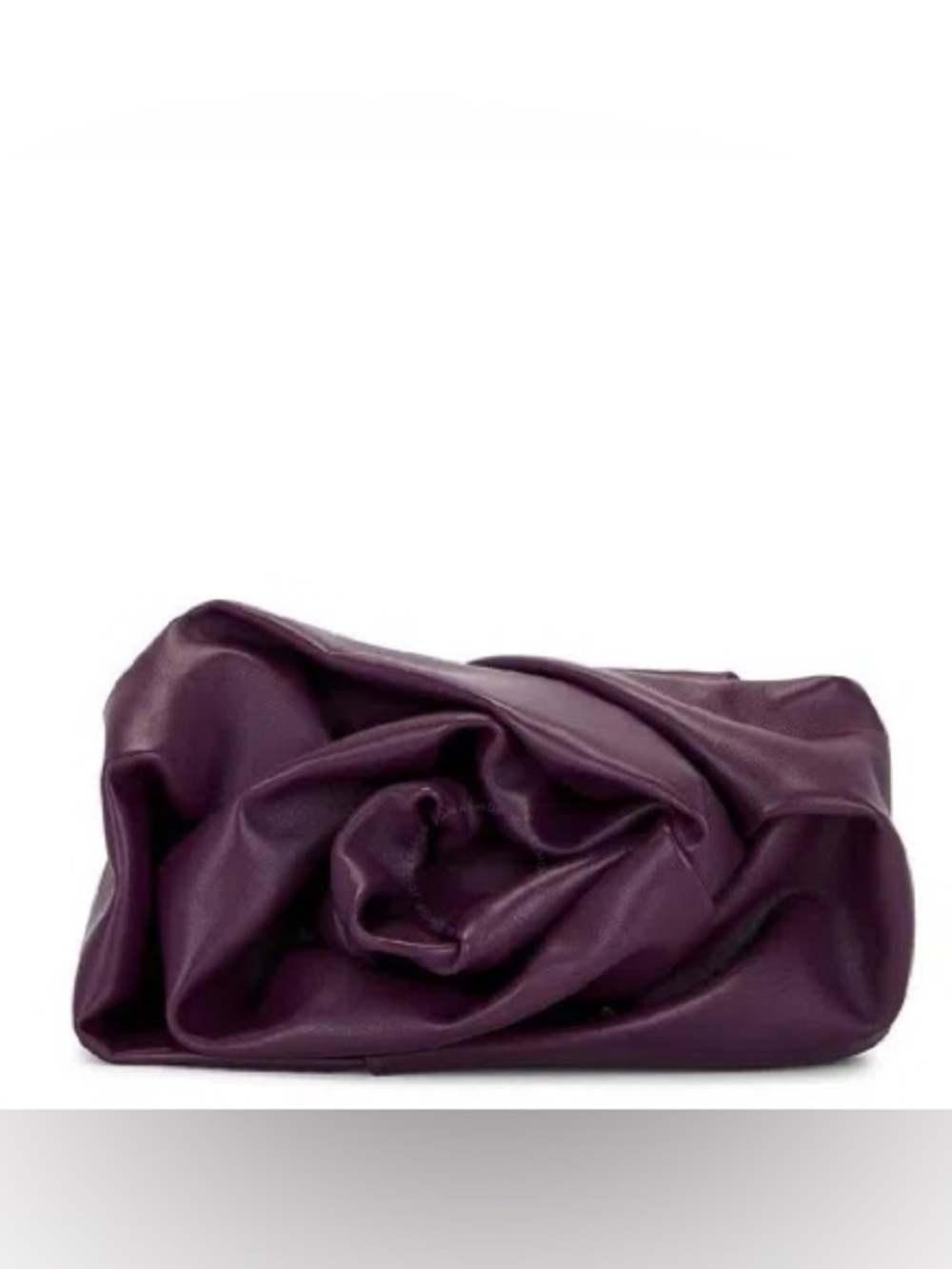 Burberry leather rose clutch